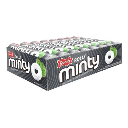 Detalhes do produto Past Rolly Minty 16Un Docile Extra Forte