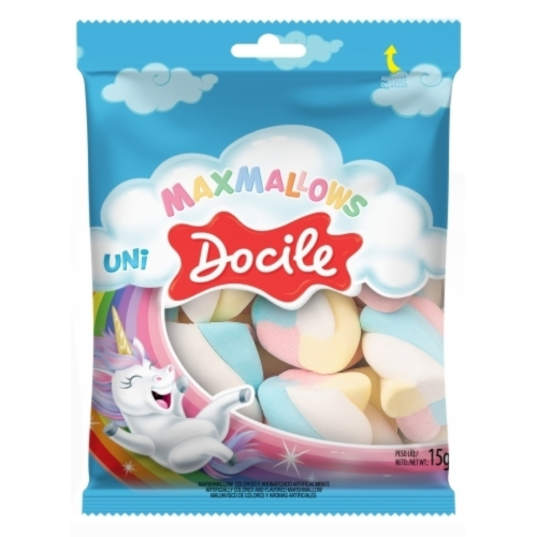 Detalhes do produto Marshmallow Twist Unicornio 15Gr Docile Baunilha
