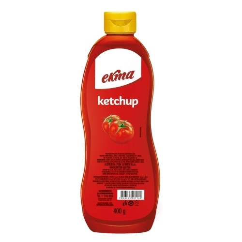 Detalhes do produto Ketchup 400Gr Ekma Tradicional