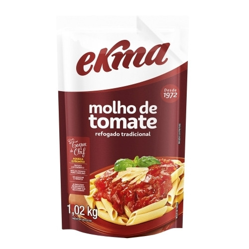 Detalhes do produto Molho Tomate Refogado 1,02Kg Ekma Tradicional
