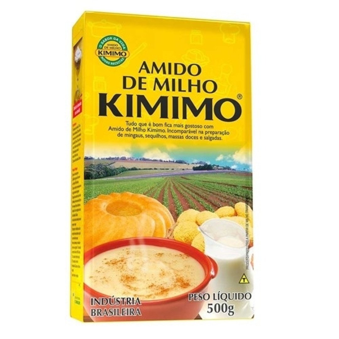 Detalhes do produto Amido Milho 500Gr Kimimo .