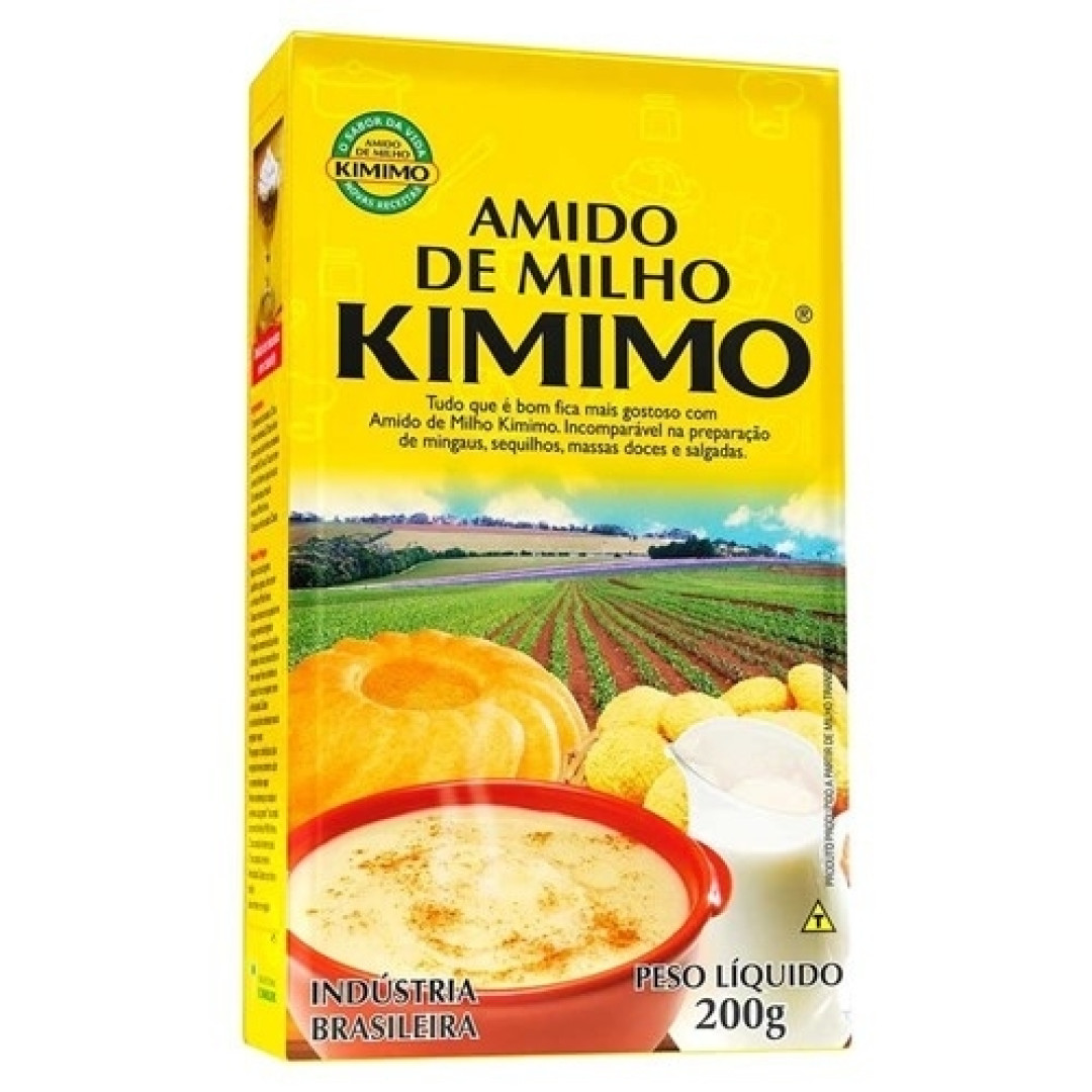 Detalhes do produto Amido Milho 200Gr Kimimo .