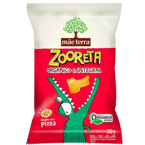 Detalhes do produto Bisc Org Zooreta 20Gr Mae Terra Pizza