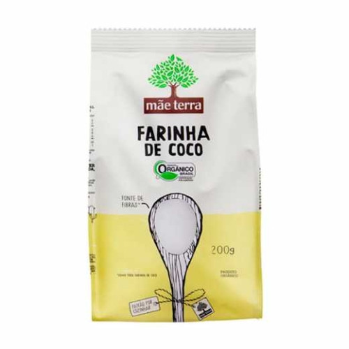 Detalhes do produto Farinha Coco 200Gr Mae Terra .