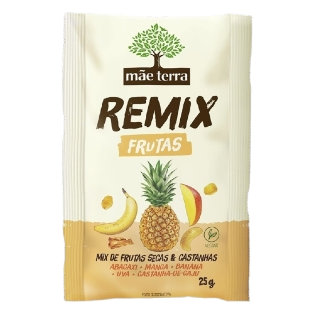 Detalhes do produto Remix Snack Natural 25Gr Mae Terra Tropicalia