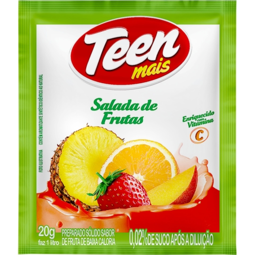 Detalhes do produto Refrc Po Teen Mais 20Gr Brassuco Salada Frutas
