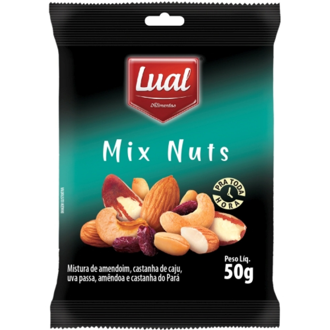 Detalhes do produto Mix Nuts Pc 50Gr Lual .