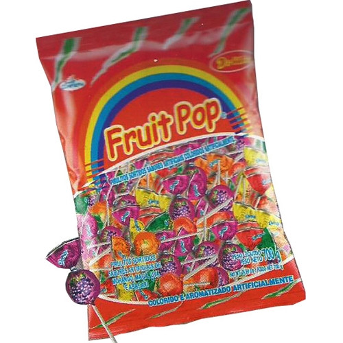 Detalhes do produto Pirl Fruit Pop Embr 100Un Confirma Sortido