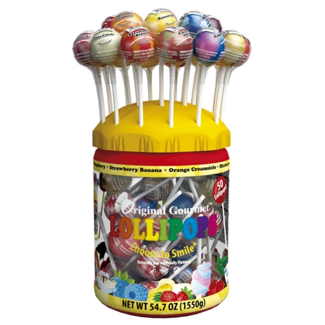 Detalhes do produto Expositor Pirl Lollipops 50X31Gr Sams Sortido