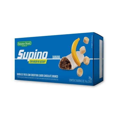 Detalhes do produto Barra Fruta Supino Zero 03X24Gr Banana B Banana.choc Bco