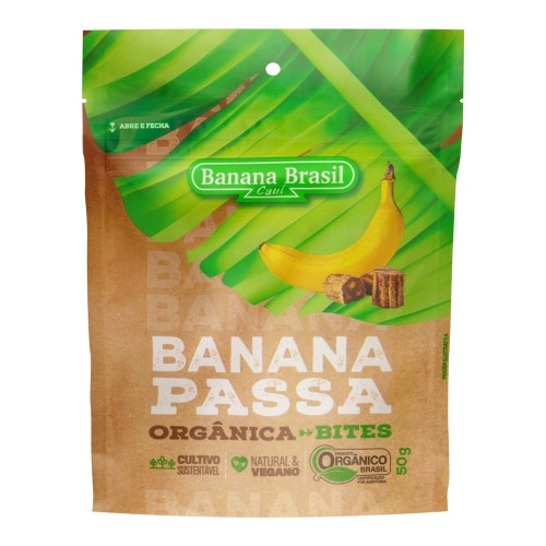 Detalhes do produto Banana Passa Organica 50Gr Banana Brasil .