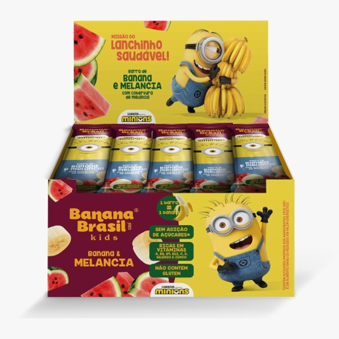 Detalhes do produto Barra Frutas Kids 20X22Gr Banana Brasil Melancia