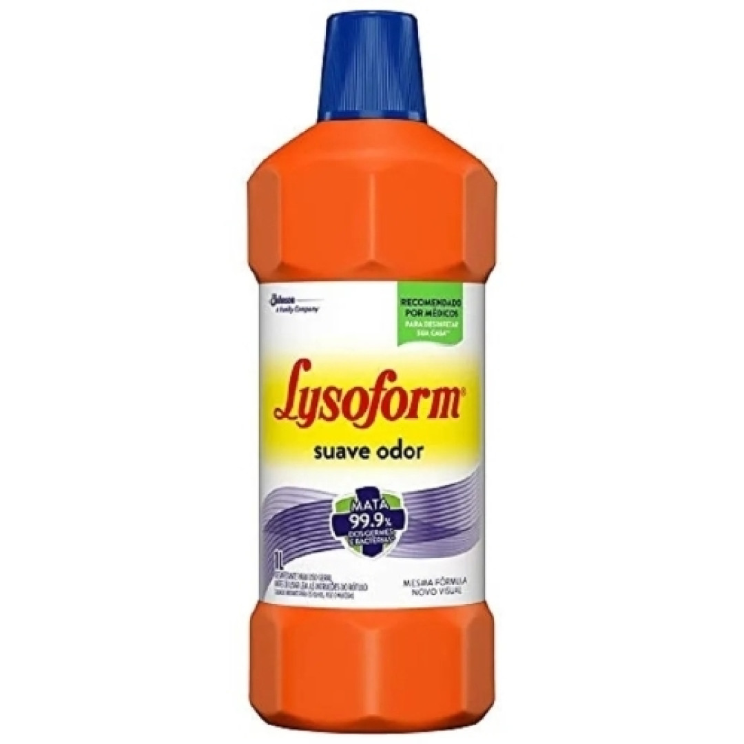 Detalhes do produto Desinfetante Lysoform 1Lt Johnson Original