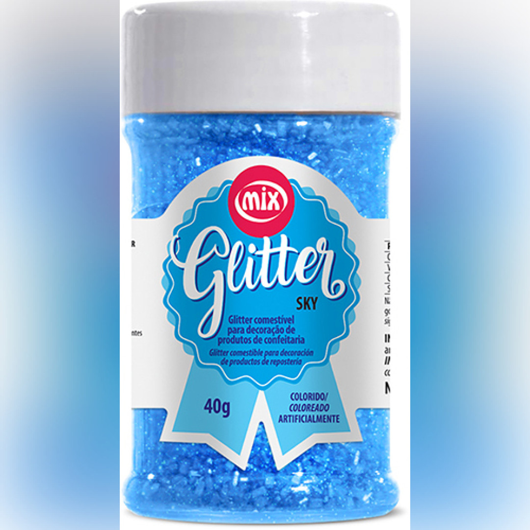 Detalhes do produto Glitter 40Gr Mix Sky