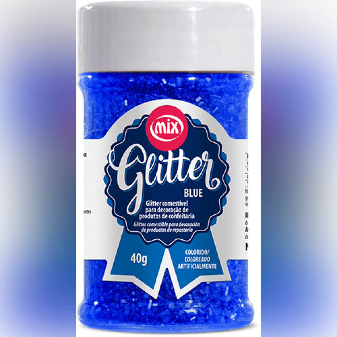 Detalhes do produto Glitter 40Gr Mix Blue