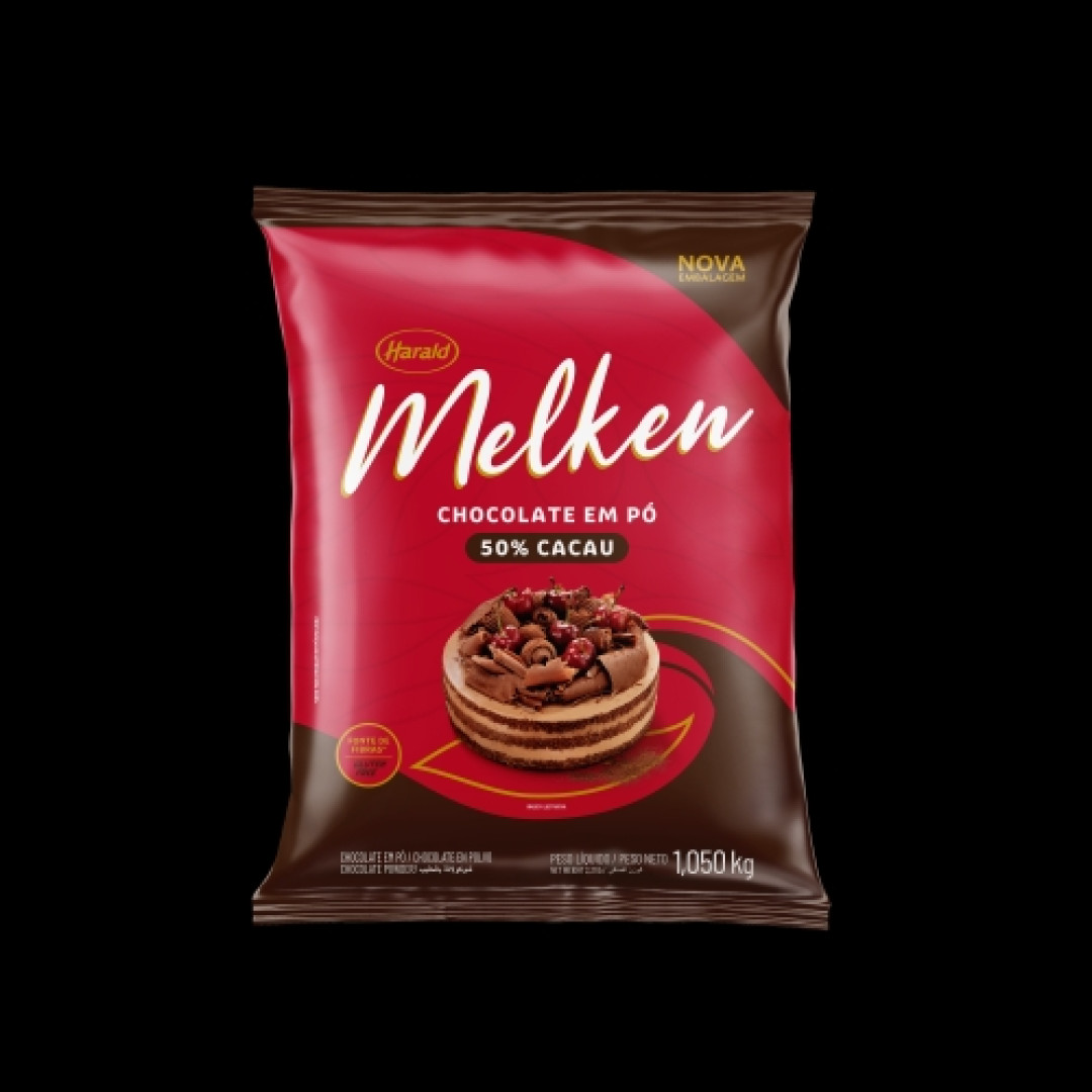 Detalhes do produto Choc Po 50% Cacau Melken Pc 1.05Kg Haral Chocolate