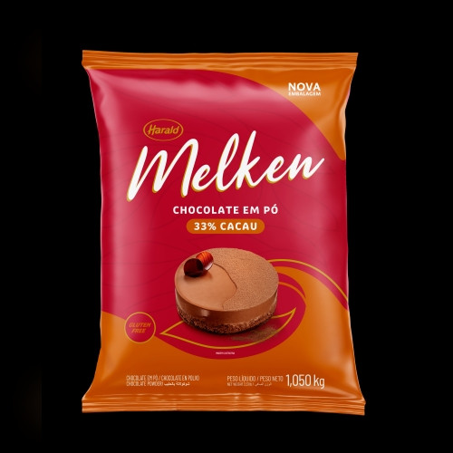 Detalhes do produto Choc Po 33% Cacau Melken Pc 1.05Kg Haral Chocolate