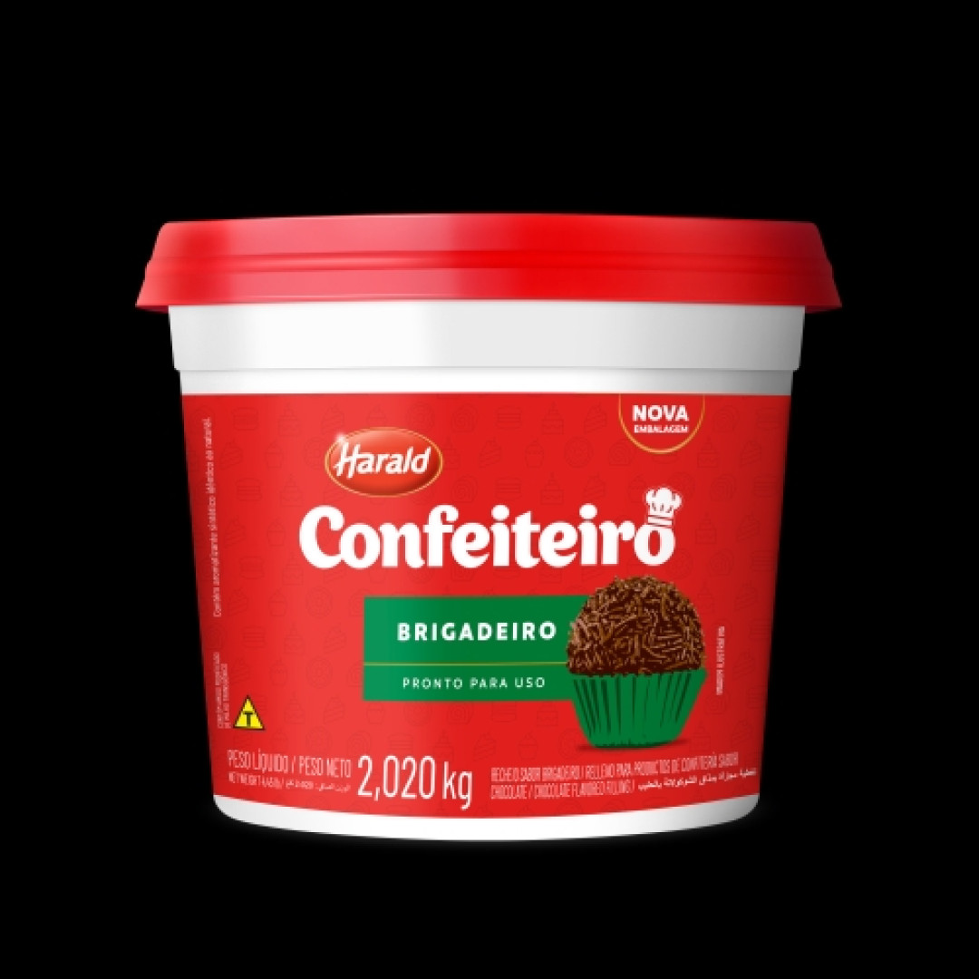Detalhes do produto Rech Brigadeiro Confeiteiro 2,02Kg Haral Chocolate
