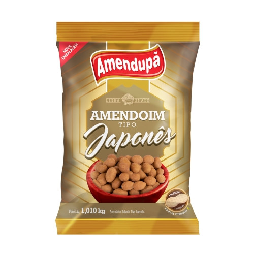 Detalhes do produto Amendoim Japones Pc 1,01Kg Amendupa Salgado