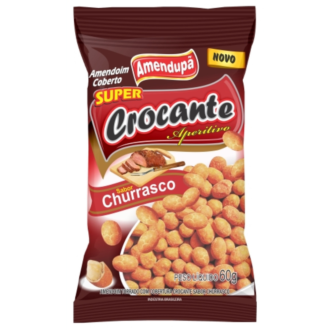 Detalhes do produto Amendoim Crocante 60Gr Amendupa Churrasco