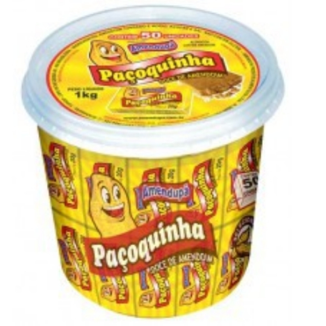 Detalhes do produto Pacoca Pacoquinha Quad Embr Pt 50X20Gr A Amendoim