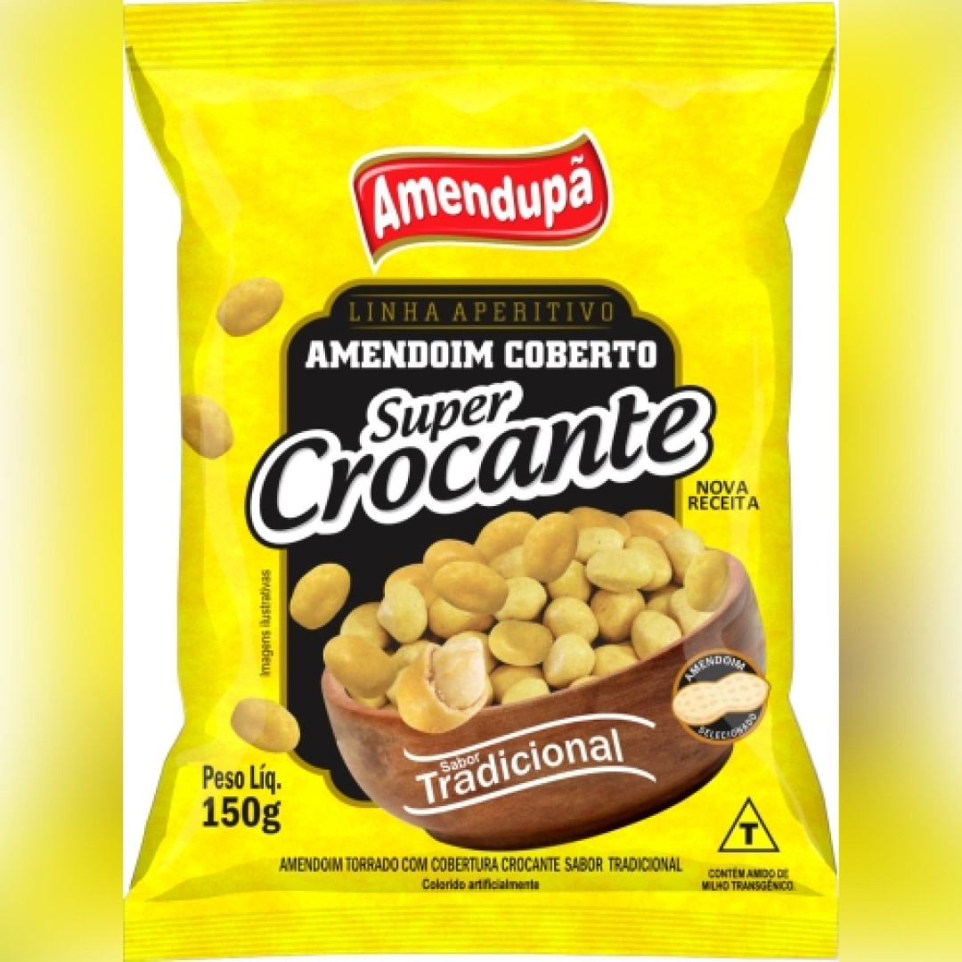 Detalhes do produto Amendoim Crocante 150Gr Amendupa Tradicional