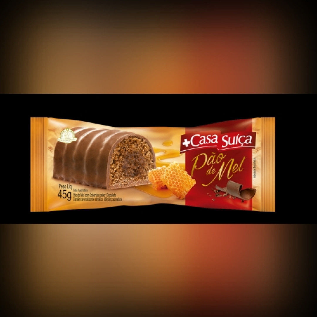 Detalhes do produto Pao De Mel Cob 45Gr Casa Suica Chocolate