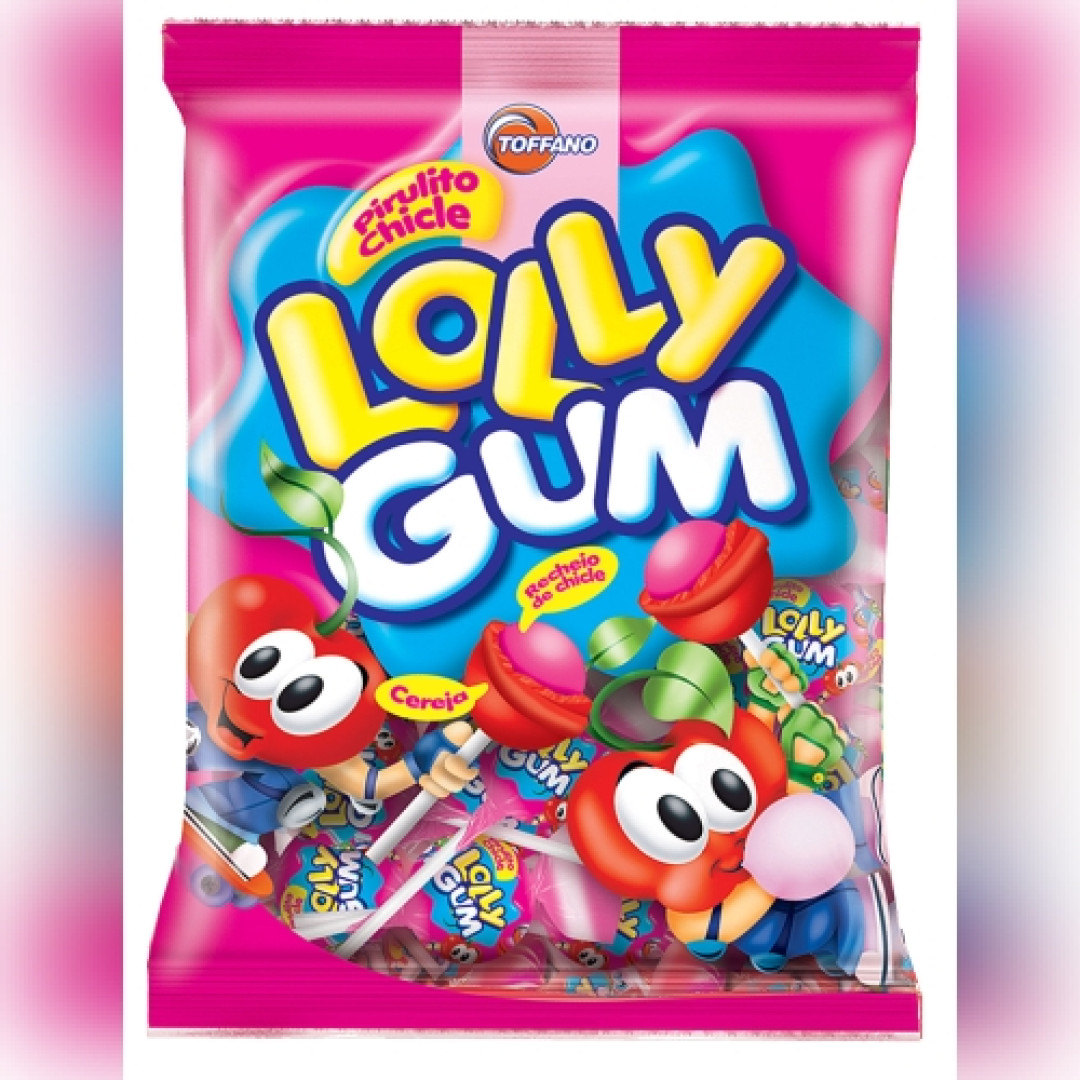 Detalhes do produto Pirl Lolly Gum 600Gr Toffano Cereja