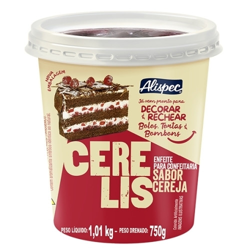 Detalhes do produto Cereja Caldas Cerelis 1,01Kg Pt Alispec .