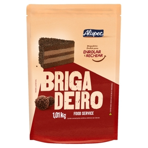 Detalhes do produto Brigadeiro Pc 1,01Kg Alispec Chocolate