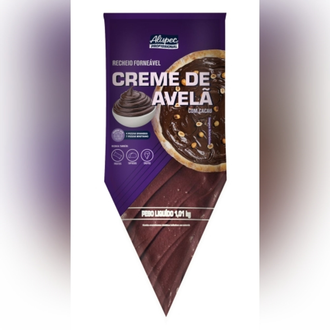 Detalhes do produto Recheio Forneavel 1,01Kg Alispec Creme Avela