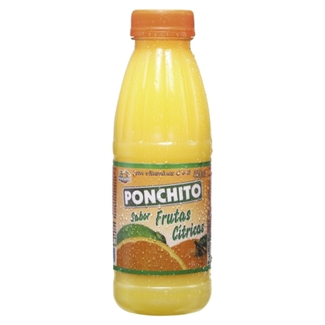 Detalhes do produto Bebida Mista 450Ml Ponchito Frutas Citricas