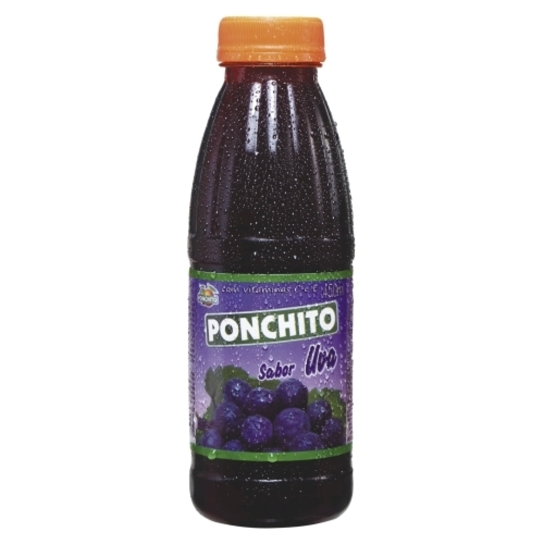 Detalhes do produto Bebida Mista 450Ml Ponchito Uva