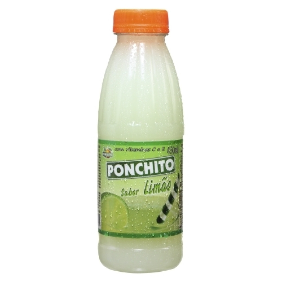 Detalhes do produto Bebida Mista 450Ml Ponchito Limonada