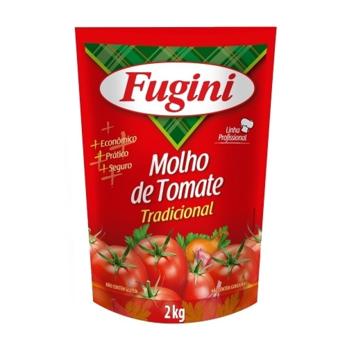 Detalhes do produto Molho Tomate Sache 02Kg Fugini Tomate