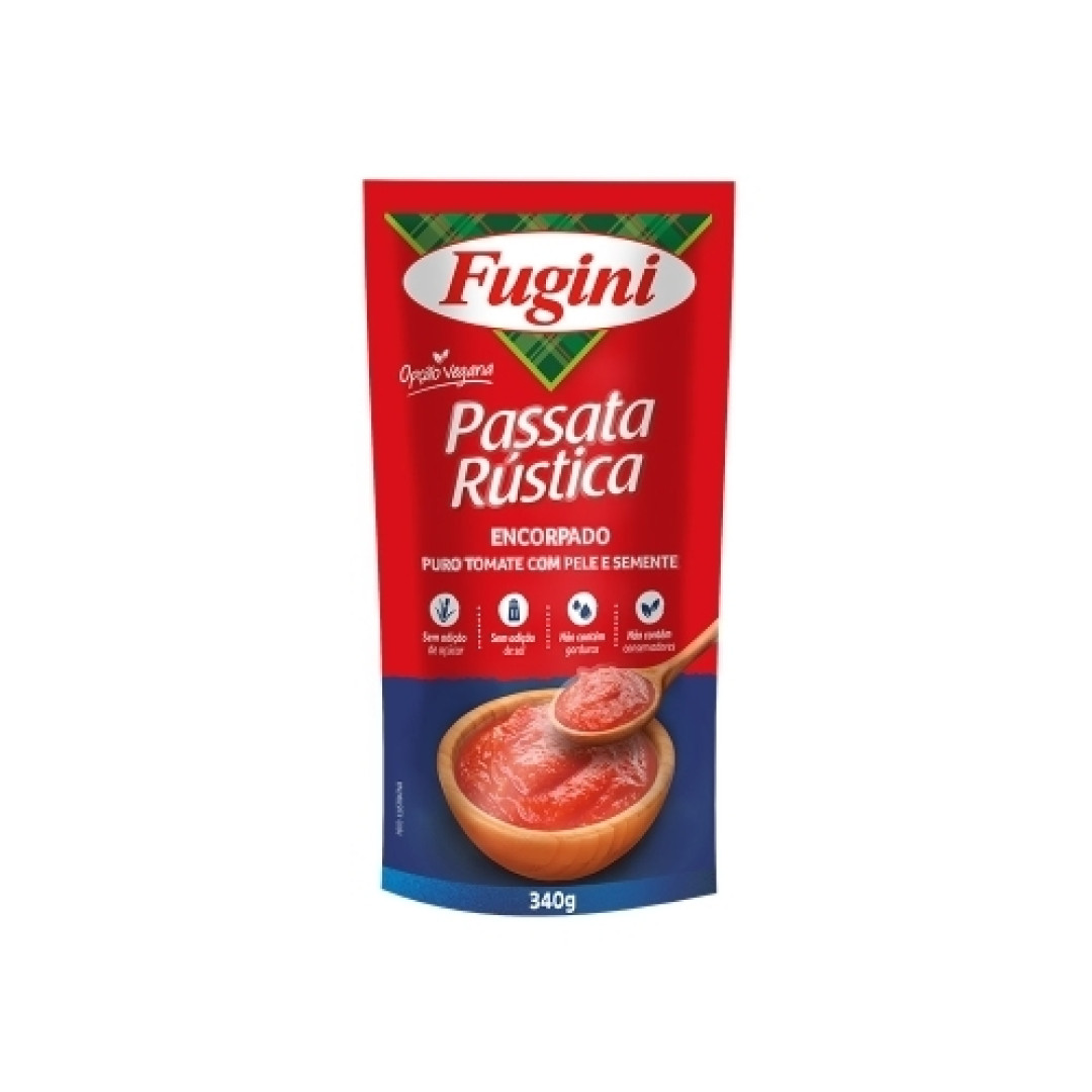 Detalhes do produto Passata Tomate Sache 340Gr Fugini .