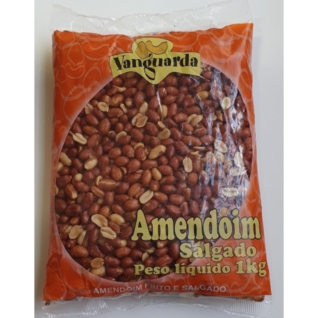 Detalhes do produto Amendoim Frito Pc 1Kg Vanguarda Com Pele
