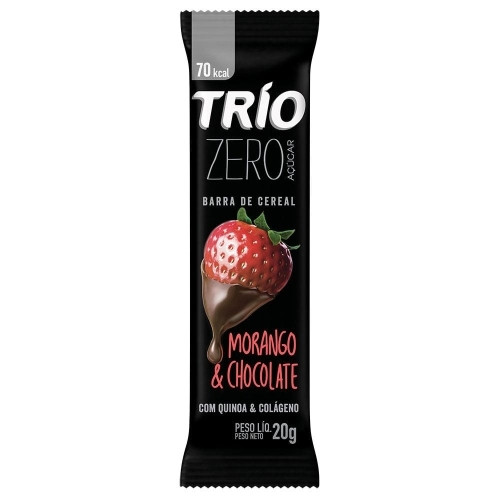 Detalhes do produto Barra Cereais Zero 12X18Gr Trio Morang.chocolat