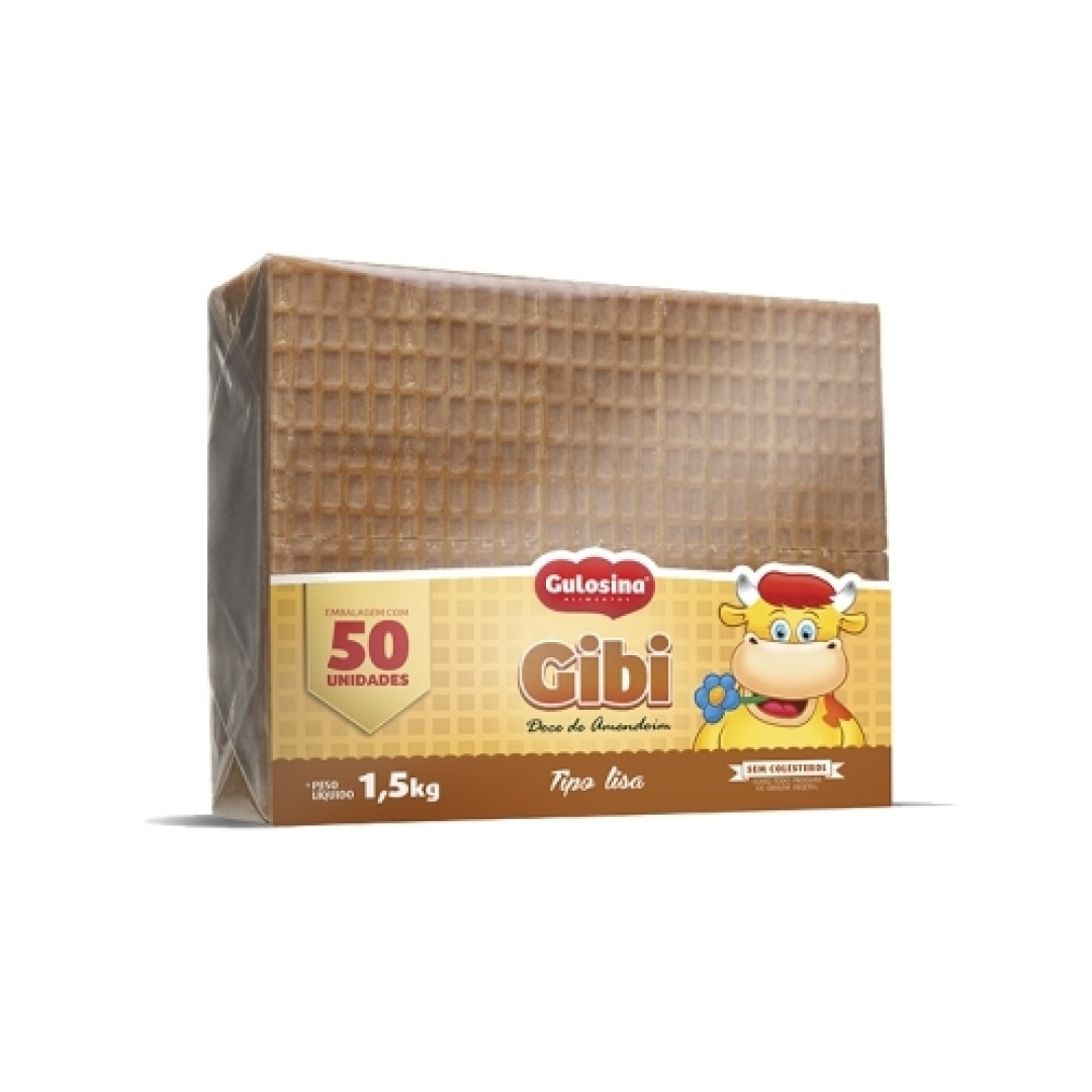 Detalhes do produto Gibi Pc 50X30Gr Gulosina Amendoim