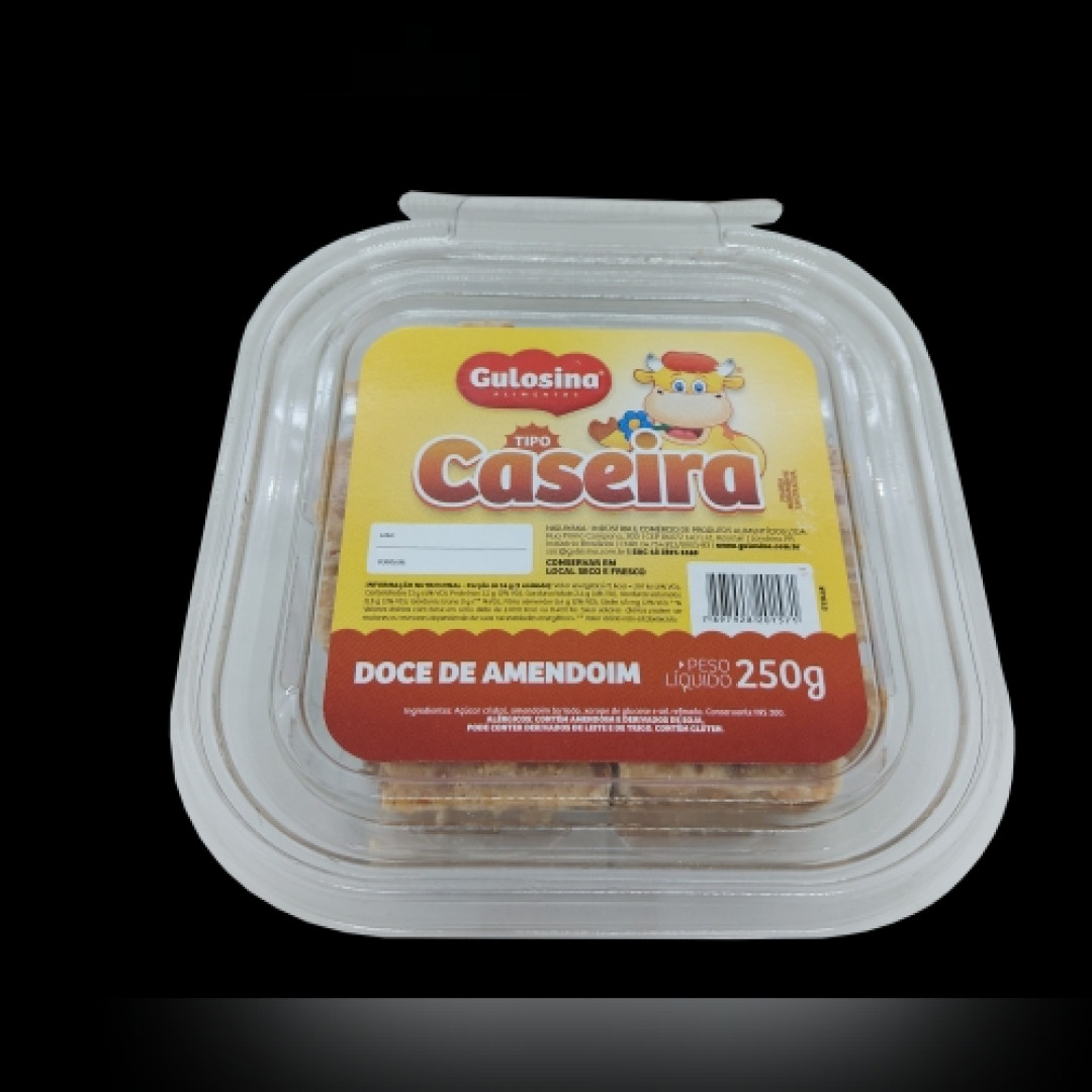 Detalhes do produto Pacoca Caseira 250Gr Gulosina .