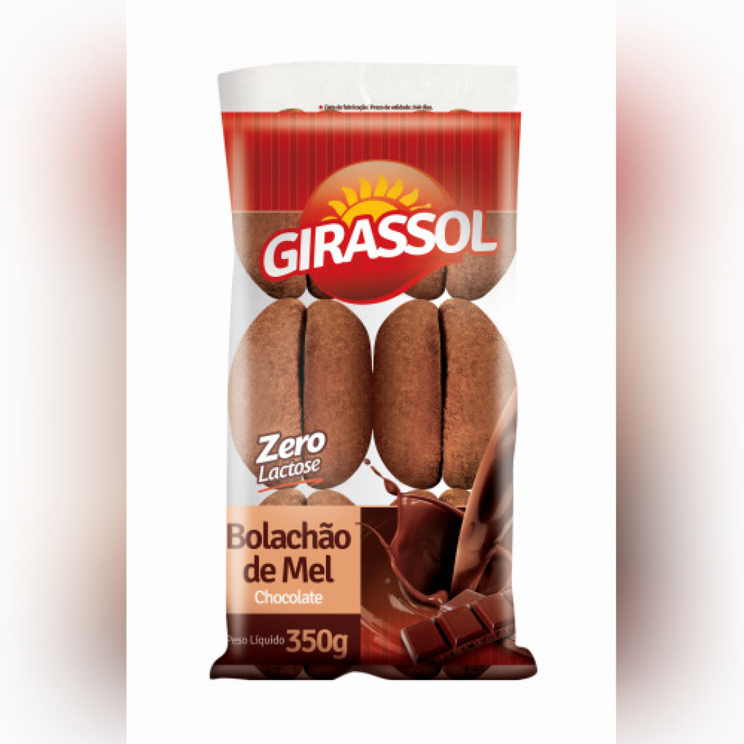Detalhes do produto Bisc Bolachao Mel 350Gr Girassol Chocolate