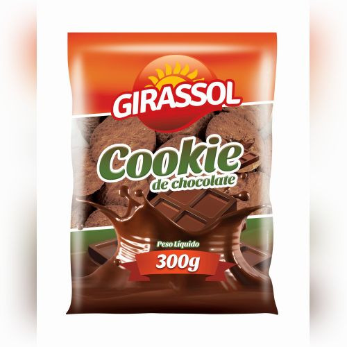 Detalhes do produto Bisc Cookies Pc 300Gr Girassol
 Chocolate