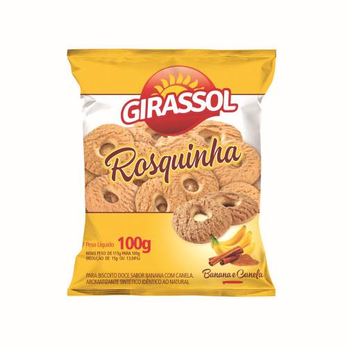 Detalhes do produto Bisc Rosca 100Gr Girassol Banana.canela