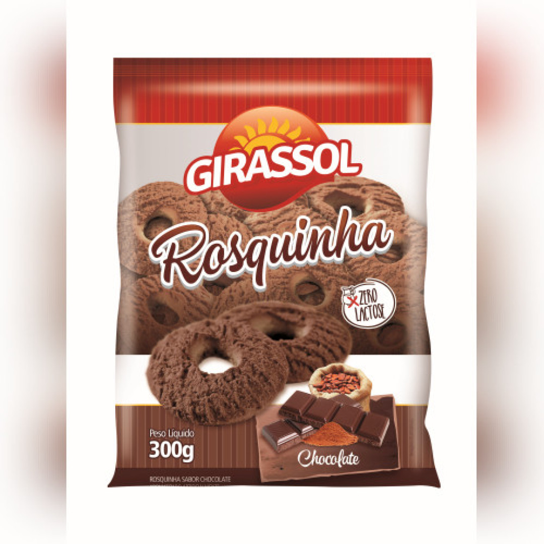 Detalhes do produto Bisc Rosca 300Gr Girassol Chocolate