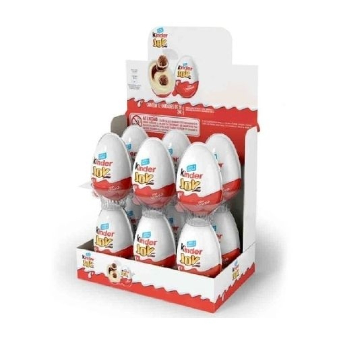 Detalhes do produto Choc Kinder Ovo Joy 12X20Gr Ferrero Leite