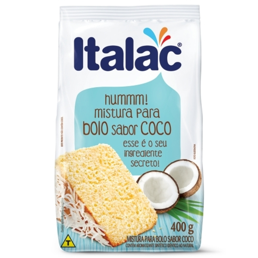 Detalhes do produto Mistura Bolo 400Gr Italac Coco