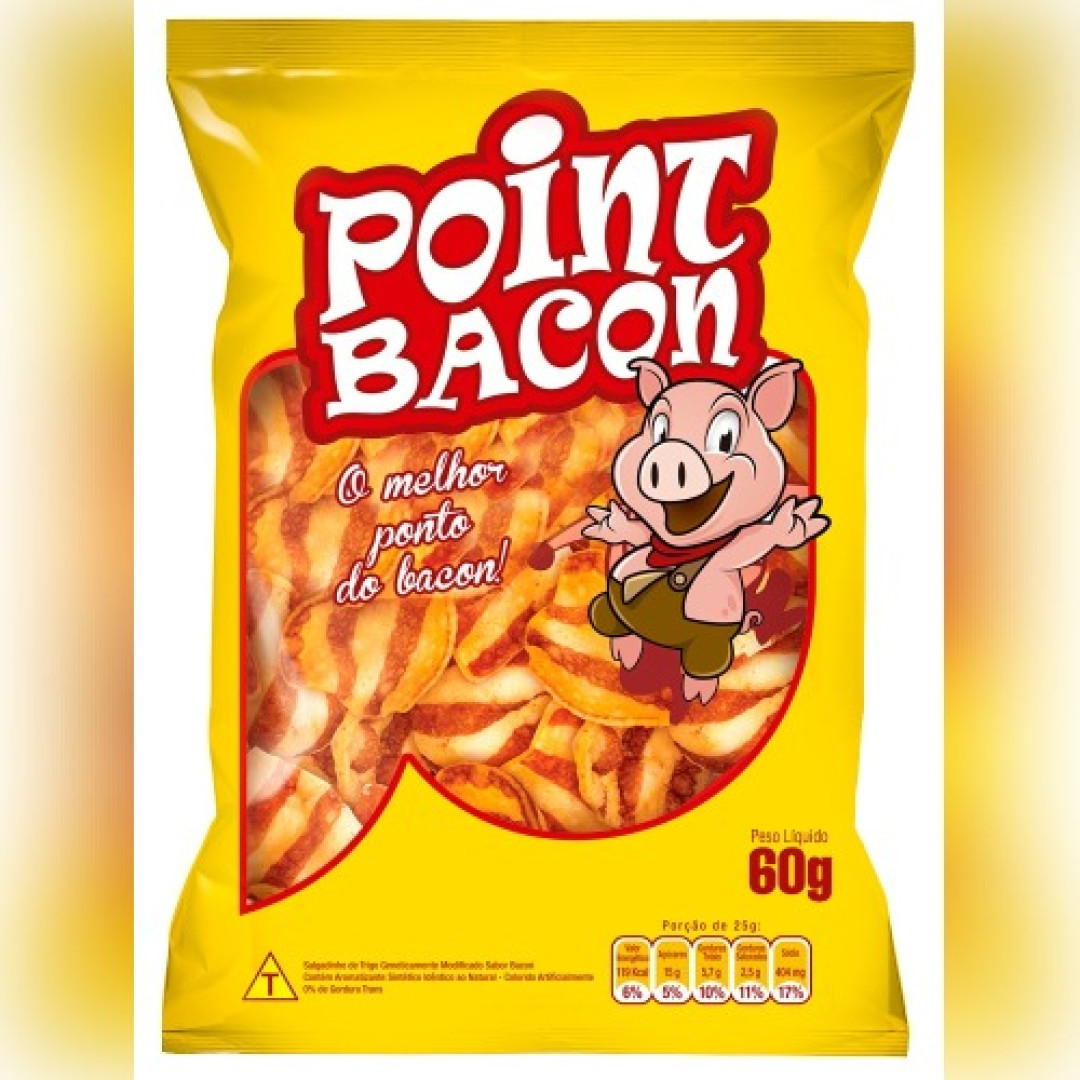 Detalhes do produto Salg 60Gr Pointchips Bacon
