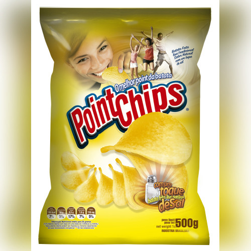 Detalhes do produto Batata Chips Lisa 500Gr Pointchips Natural