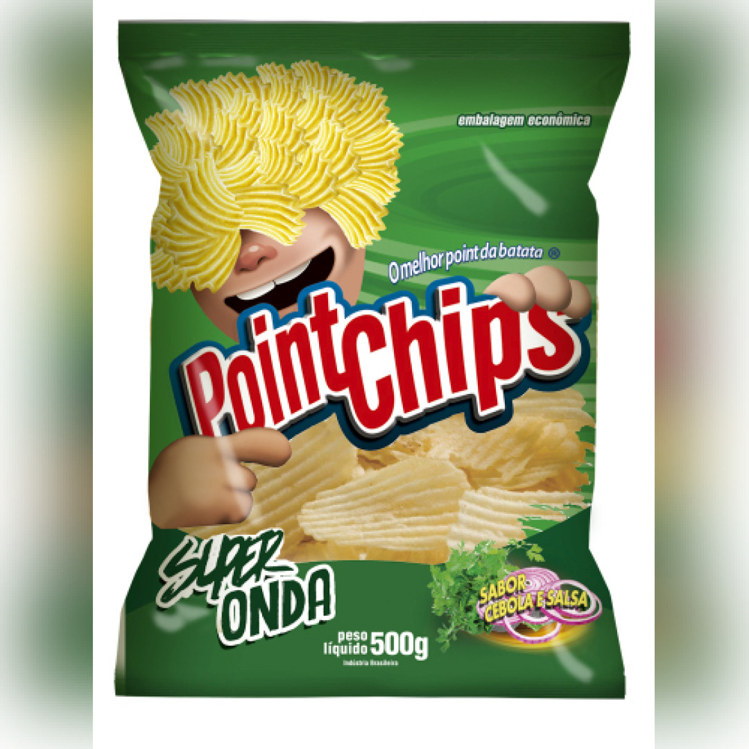 Detalhes do produto Batata Chips Super Onda 500Gr Pointchips Cebola