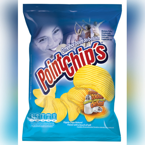 Detalhes do produto Batata Chips Ondulada 40Gr Pointchips Toque De Sal
